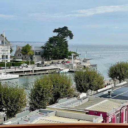 Superbe Appartement 4 Personnes Le Pouliguen Avec Vue Magnifique Sur Le Port Et La Mer Exterior photo