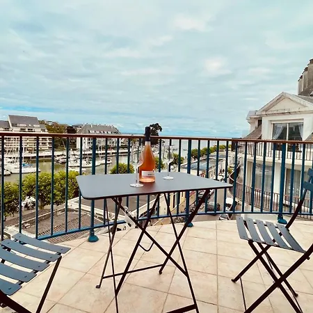 Superbe Appartement 4 Personnes Le Pouliguen Avec Vue Magnifique Sur Le Port Et La Mer Exterior photo