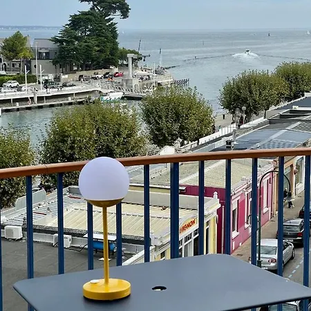 Superbe Appartement 4 Personnes Le Pouliguen Avec Vue Magnifique Sur Le Port Et La Mer Exterior photo